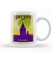 Galata Kulesi Kupa Bardak Porselen