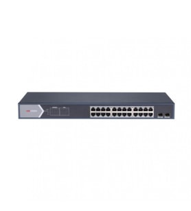 HIKVISION DS-3E1526P-SI 24XGE2XGE/SFP FULL GİGABİT YÖNETİLEBİLR 370W POE SWİTCH