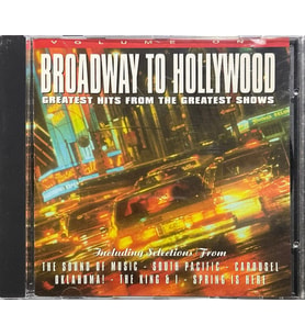 (Plak Değildir CD dir) CD Broadway To Hollywood Volume One CD (Karışık)