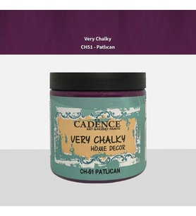 Cadence Very Chalky Home Decor Mobilya Boyası 500 ml. CH-51 PATLICAN 