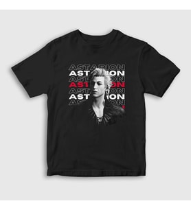 Presmono Unisex Çocuk Siyah Astarion V2 Vampire Oyun Baldur's Gate T-Shirt 495641tt