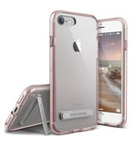 VRS Design iPhone 8 / 7 ile Uyumlu Crystal Mixx Kılıf Rose Gold