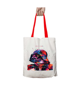 Kırmızı Kulplu Darth Father Star Wars Yıkanabilir Omuz Çanta