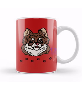 Funny Dog Lover Gift For  Men Kupa Bardak Porselen