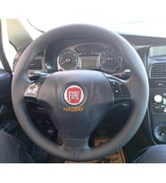 DİKİŞLİ DİREKSİYON KILIFI SİYAH DERİ SİYAH DİKİŞLİ F.IAT LİNEA MULTİJET İÇİN