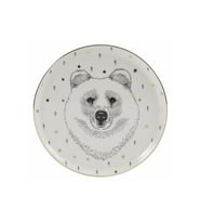Porland Forest Bear Düz Tabak 20 cm 04LFH000451