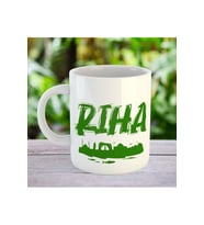 Şanlıurfa Kürtçe Porselen Kupa - Riha (Beyaz)