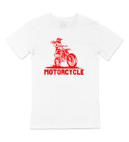 Motorcu Kız Tişört