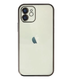 iPhone 12 Kılıf Razer Lensli Silikon - Siyah