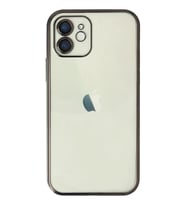 iPhone 12 Kılıf Razer Lensli Silikon - Siyah
