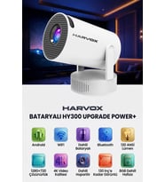 Taşınabilir 4K Destekli Power+ Bataryalı Projeksiyon Cihazı