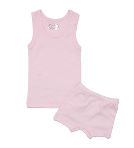 Unisex Pembe Jakarlı Atlet Boxer Takım