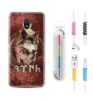 Xiaomi Redmi 8A 8 Pro 9C 9T 10C 11T Pro Kılıf Kablo Koruma Spiral Silikon Göktürk 3 1412