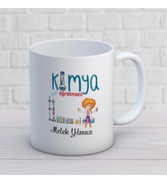 Kişiye Özel Meslek Kimya Öğretmeni Hediyelik Kupa Bardak 1 Adet