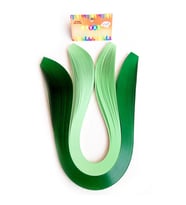Hayal 5mm 200 Quilling Kağıdı - Koyu Yeşil ve Açık Yeşil Renk 200'lü