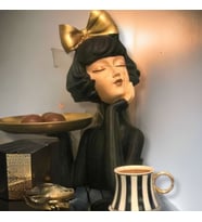 Tepsili  SİYAH LAME KURDELA  Kız