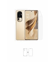 Oppo Reno 10 Pro Full 360 Derece Ön Arka ve Yan Tam Kaplayan Koruyucu Poliüretan Film