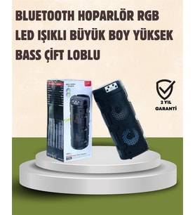 Kompakt Tasarım, Yüksek Ses Performansı – Çoklu Giriş Seçenekli Kablosuz Hoparlör (Bluetooth, USB, S