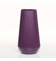 Vitale Moleanos Mor Vazo Büyük 18*18*35 Cm AK.JL0062