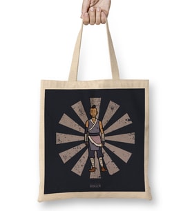 Avatar The Last Airbender Sokka Retro Japanese Avatar Bez Çanta Uzun Saplı