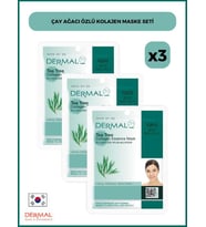 Dermal Çay Ağaci Özlü Kollajen Maskesi 23 gr *3 Adet