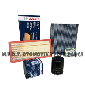 Fiat Punto 1.4 16V Filtre Bakım Seti (2005-2012) 95Hp