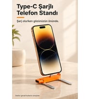 Masaüstü Type-C Telefon Tablet Şarj Standı 240W