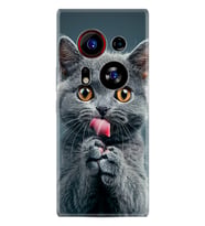 Phantom X2 Pro Kılıf Boutique Baskılı Resimli Komik Kedi Pcode -008