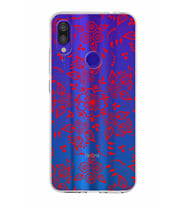 Xiaomi Redmi Note 7 Pro Uyumlu Kapak Nostalji Desen Tasarımlı Şeffaf Silikon Kılıf