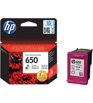 Hp 650 Renkli Mürekkep Kartuş 200 Sayfa (Cz102Ae) (Çok Renkli)