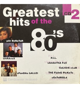 (Plak Değildir CD dir) CD Greatest Hits Of The 80's 2 CD (Karışık)
