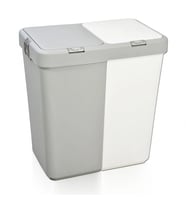Motek Çok Amaçlı Çift Bölmeli 80 Litre Çamaşır Kirli Sepeti