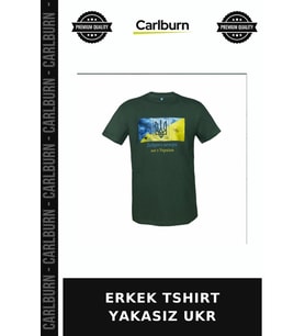ERKEK TSHIRT YAKASIZ UKR Giyim Kuşam Yazlık Kıyafet Arkadaşa Hediye
