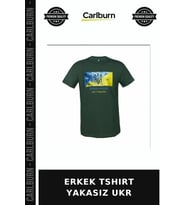 ERKEK TSHIRT YAKASIZ UKR Giyim Kuşam Yazlık Kıyafet Arkadaşa Hediye