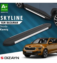 S-Dizayn Skoda Kamiq Skyline Aluminyum Yan Basamak 183 Cm 2019 Üzeri A+ Kalite
