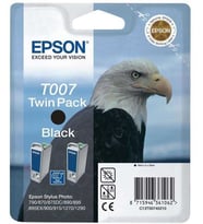 Tonersepeti Epson T007-C13T00740220 Orjinal Siyah Kartuş 2'Li