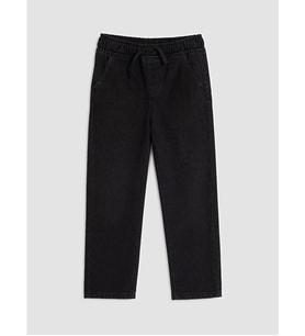 LCW Kids Siyah Regular Fit Erkek Çocuk Jean Pantolon
