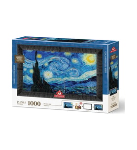 Art Puzzle Yıldızlı Gece 1000 Parça Çerçeveli Puzzle 5689
