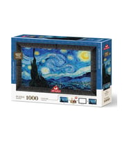 Art Puzzle Yıldızlı Gece 1000 Parça Çerçeveli Puzzle 5689