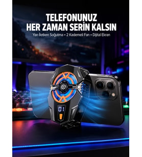 Yarı İletken Cep Telefonu Radyatörü 2 Hız Kademeli Dijital Ekranlı