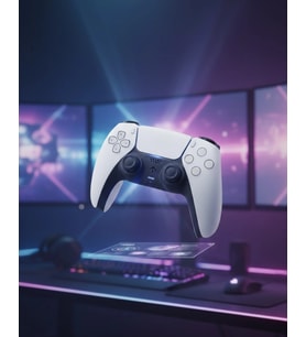 Kablosuz Ps5 Oyun Kumandası Hızlı Tepki Ergonomik Tutuş