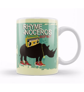 Rhyme  Noceros  Kupa Bardak Porselen
