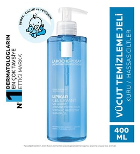La Roche Posay Lipikar Gel Lavant Temizleyici Jel 400 ml