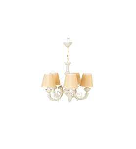 Massarelli Turia Avize Krem 5 Kollu Sarı
