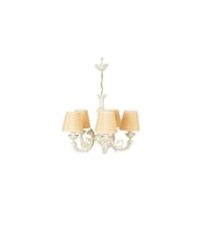 Massarelli Turia Avize Krem 5 Kollu Sarı