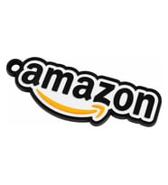 Amazon Yazılı Anahtarlık Sert Plastik Dayanıklı Anahtarlık Şık Tasarım Aksesuar