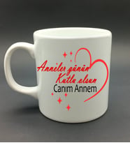 Anneler Gününe Özel Kupa