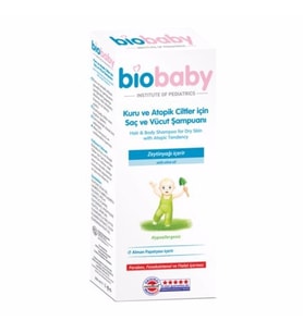Biobaby Kuru Ve Atopik Ciltler İçin Şampuan 300 ML