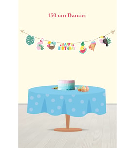 Summer Yaz Temalı Büyük Banner *Kalın Kağıt 150cm