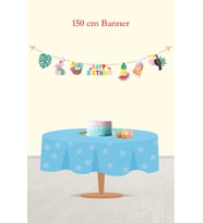 Summer Yaz Temalı Büyük Banner *Kalın Kağıt 150cm